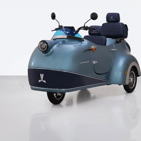 Resim Elektrikli Moped | Ocean Blue - Kurşun Asit - 60V 22 Ah 