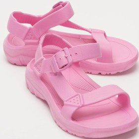 Resim Liger Unisex Eva Spor Kaymaz Yürüyüş Sandaleti Pembe Pembe 