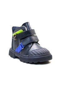 Resim Tuğba Ortopedi 1259 Erkek Çocuk Deri Bot Lacivert 