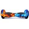 Resim Citymate Smart Balance Elektrikli Kaykay Hoverboard 8.5" Akıllı Dengeli Ledli Bluetooth Hoparlörlü Alevli 