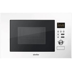 Resim Simfer MD2330 23 LT Beyaz Full Ankastre Mikrodalga Fırın 