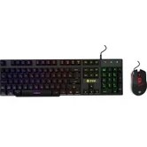 Resim Braventa Collection Inca IKG-448T Raınbow Efect Mekanik Hisli Gamıng Klavye & Mouse Set 3 Farklı Aydınlatma Seçeneği,oyu 