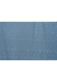 Resim Çizgili Mavi Renk Hazır Dikilmiş Pileli Fon Perde 75x260 Cm 