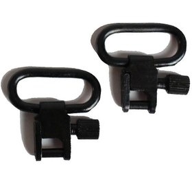 Resim Airsoft Sling Swivel Set (2 Pcs) For 1.25' inch Gun Sling Swivels All Black 