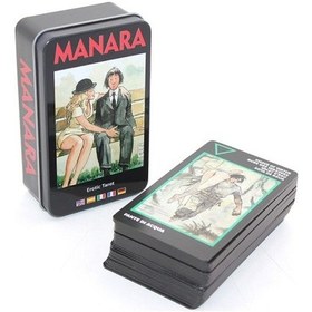 Resim Metal Kutulu Tarot Kartı Manara 