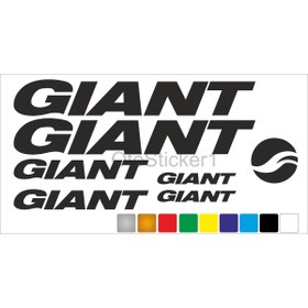 Resim Anılfashion Giant Bisiklet Kadro Sticker Set Premium Kalite 