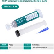 Resim Shineyee Çevre Dost Kurşunsuz Lehim Macunu - Düşük Sıcaklık Temizleme Yok 30g Şişeli Montaj Lehim Jeli Orta Sıcaklık 183 C Toptan Satış 