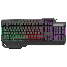 Resim Rampage Kb-r46 Carısma Usb Rainbow Aydınlatmalı Q Gaming Oyuncu Klavye 