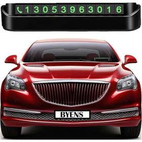 Resim Samorian Araç Numaratörü Araba Numaratör Park Telefon Numarası İçi Fosforlu Cam İçin Parktel Oto Otomobil 