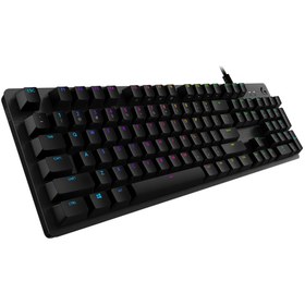 Resim logitech G512 Carbon Lightsync Rgb Gx Blue Switch Mekanik Oyun Klavyesi (Türkçe, Q) 