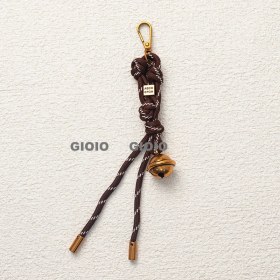 Resim Silver1 Gıoıo Yeni Sevimli Kedi Pençe Çapraz Giyinme Kurumi Bebek Araba Anahtarlık Büyük Kulak Köpek Çift Okul Çantası Hediye Anahtarlık Kolye (Yurt Dışından) 