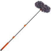 Resim Araba Yıkama Paspas Köpük Yıkama Fırçası Çift Fırça Kafası Çatı 1 