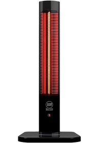 Resim Elcon Stc-2000 Ayaklı (Kule Tipi) Carbon İnfrared Isıtıcı Uzaktan Kumandalı 