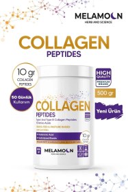 Resim %100 Saf Ve Doğal Kolajen Collagen Peptitler, Hyaluronik Asit Ve Hidrolize Elastin Diyet Takviyesi 