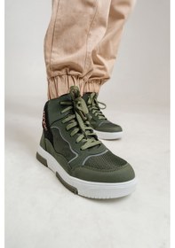 Resim Mnpc Erkek Çocuk Haki Suya Dayanıklı Anatomik Sneaker Günlük Bot 25k3b11017263 Haki 