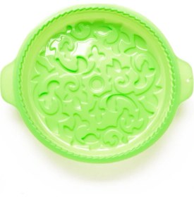 Resim Pastry Planet Desenli Yuvarlak Silikon Kalıp 24 cm 