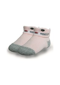 Resim Bibaby Biorganic Cunning Havlu Çorap 68375 Pembe 