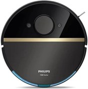 Resim Philips Yeni Aqua Islak Kuru ve Mop Özellikli Ultra Emiş Gücü, 180DK Çalışma Süreli Premium Robot Süpürge 