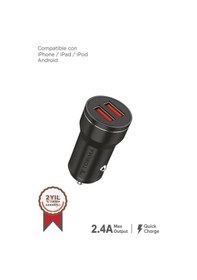 Resim Torima C01 Siyah 2 Usb Port Girişli Transmitter Araç Şarj Cihazı 