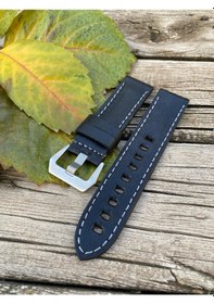 Resim 24mm Deri Saat Kordonu 