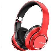 Resim Vkemall Lenovo Hd200 Kablosuz Kulaklık, Bt 5.0, Gürültü Engelleme, 20 Saat Pil, Stereo Ses, Oyun Ve Müzik İçin Kırmızı 