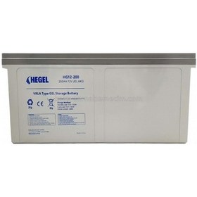 Resim Hegel 200ah Jel Akü 12v-163 