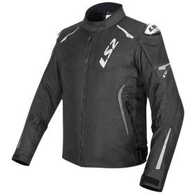 Resim Ls2 Zoom Erkek Motosiklet Mont Siyah 