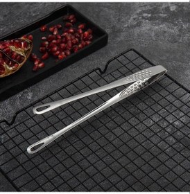 Resim Jeehugo 28cm 304 Paslanmaz Çelik Yemek Klasörü Seti - Ev Mutfak Araçları Kaliteli Burger, Steak Ve Ekmek Klasörü 