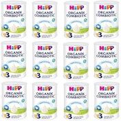 Resim Hipp Organik Combiotic 3 Devam Sütü 350 G 12 Adet 