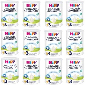 Resim Hipp Organik Combiotic 3 Devam Sütü 350 G 12 Adet 