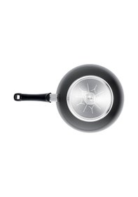 Resim Fissler Ceratal Comfort Orbit Black Wok Tava - 30 Cm Siyah 