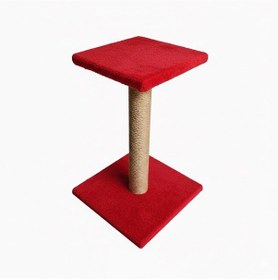 Resim Brt Pet Platform Kedi Tırmalama Tahtası - 52cm - Kırmızı 