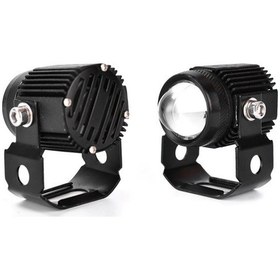 Resim Pazly 12v Mini Su Geçirmez Led Proje Işığı - 3000lm, 2 Adet, Araba İçin 