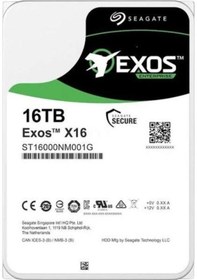 Resim Seagate Exos X18 ST16000NM001J 3.5" 16 TB 7200 RPM 256 MB SATA 3 HDD 