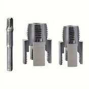 Resim 3 Parça Entegre Boru Delme ve Diş Onarım Alet Seti, PPR Borular için 1/2"-DN15 & 3/4"-DN20 Boyutlarına Uyumlu Elektrikli Matkap ile Kullanılabilir 