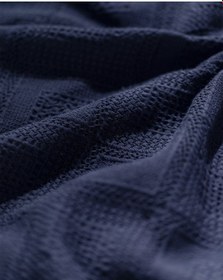 Resim Madame Coco Froncois Çift Kişilik Yatak Örtüsü Yo0000000054 Lacivert 