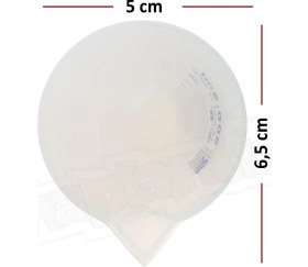 Resim Isolab 500Ml Plastik Mezür Mavi Skala 