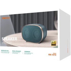 Resim Eroldijital Recci RSK-W10 Uranus Kablosuz Hoparlör - Speaker (Koyu Yeşil) 