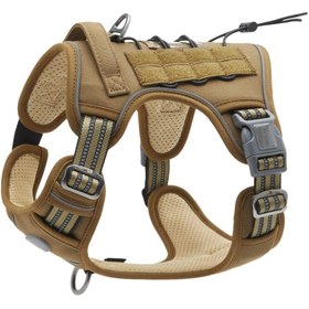Resim K9 Tactical Chest Collar Reflective 15652648 - Black / L 