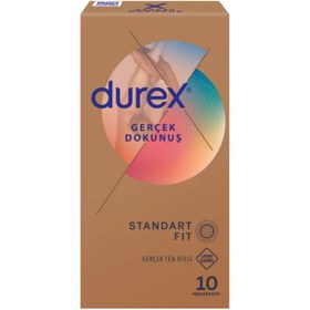 Resim Durex Gerçek Dokunuş 10'lu Prezervatif 