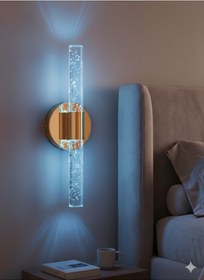 Resim Bhbackhome Bubbleflux Medium Şık Tasarım Modern Ledli Aplik 31 Cm Gümüş Rgb Elektrikli Kumandalı Gümüş 