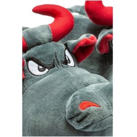 Resim Twigy Boğa Kadın,Garson Boy Hayvanlı Panduf Gri 36/41 AA0612 