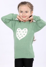 Resim Cloudy Kids Kız Çocuk Regular Fit Basic Triko Kazak 