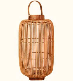 Resim Koza Home Meander El Yapımı Dekoratif Rattan Mumluk 28x50x70 8937 Standart 