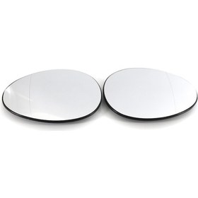 Resim Xiyyadms Bmw Mini R55 R56 R57 R58 R59 İçin Isıtmalı Yan Ayna Camı Seti - 2007-2015 Modellerine Uyumlu 