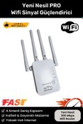 Resim Noriyen Yeni Nesil Pro Sinyal Güçlendirici Genişletici 300 Mbps Dual Band Wifi Access Point Mini Router 