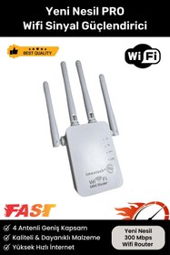 Resim Noriyen Yeni Nesil Pro Sinyal Güçlendirici Genişletici 300 Mbps Dual Band Wifi Access Point Mini Router 