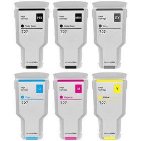 Resim Fast Hp 727xl Foto Siyah İnk Kartuş 300ml 
