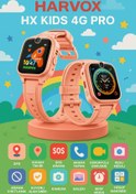 Resim L'edoren Hx Kids 4g Pro Sim Kartlı Harvox Akıllı Çocuk Saati Gps Konum Takibi Arama Konuşma 4g Destekli 