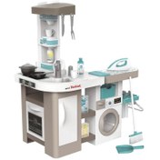 Resim Smoby Tefal Stüdyo Çamaşır Makineli Mutfak Seti 311050 